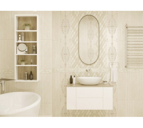 Керамогранит Gracia Ceramica Regina бежевый 01 45x45 см