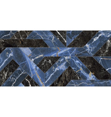 Керамогранит Naxos Ceramica Rhapsody Outline Blue Levigato Rettificato 118716 60x120 см