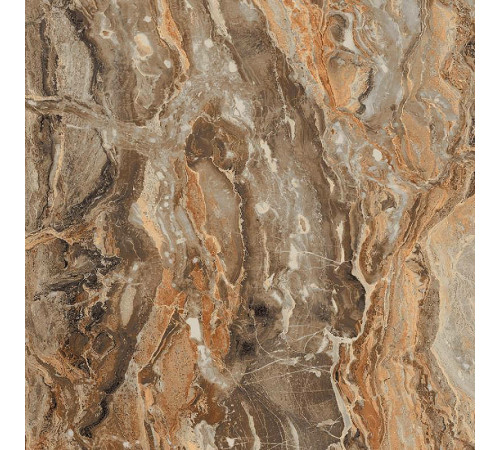 Керамогранит Primavera Richter Brown High Glossy GR104 60x60 см