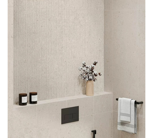 Керамическая плитка Kerama Marazzi Риккарди бежевый матовый структура обрезной 14063R настенная 40х120 см