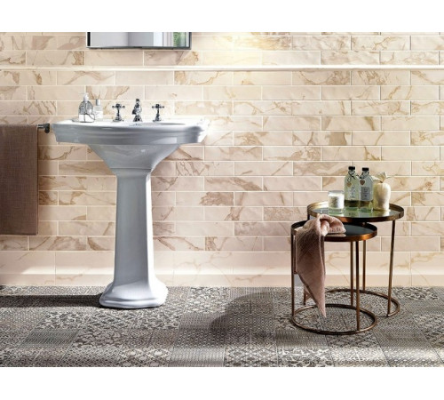 Керамическая плитка Fap Ceramiche Roma Travertino настенная 25x75см