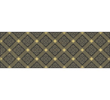 Керамический декор Laparet Royal чёрный ADB48360045 20х60 см