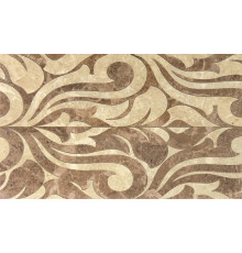 Керамический декор Gracia Ceramica Saloni brown 01 30x50 см