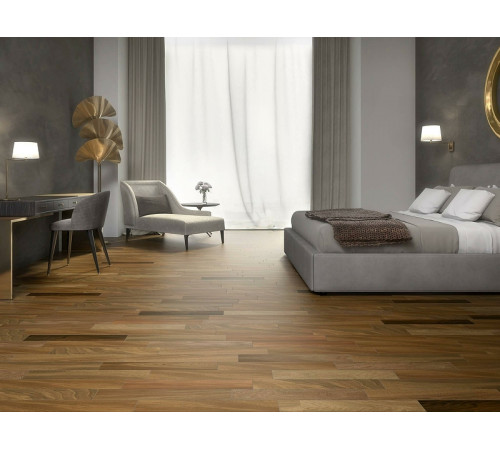 Керамогранит Kerama Marazzi Селект Вуд беж темный обрезной SG350500R 9,6х60 см