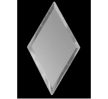 Зеркальная плитка ДСТ Серебро ромб РЗС1-01 20х34 см