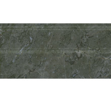 Керамический плинтус Kerama Marazzi Серенада зеленый глянцевый обрезной FMA031R 15х30 см