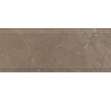 Керамический бордюр Kerama Marazzi Серенада бежевый темный глянцевый обрезной BDA027R 12х30 см
