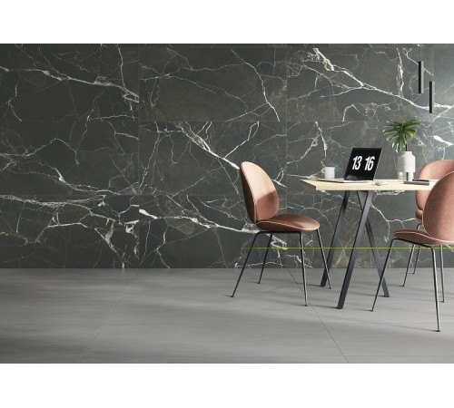 Керамогранит Vitra Silk Marble Порто Неро Матовый R9 Ректификат K950299R0001VTER 60х120 см