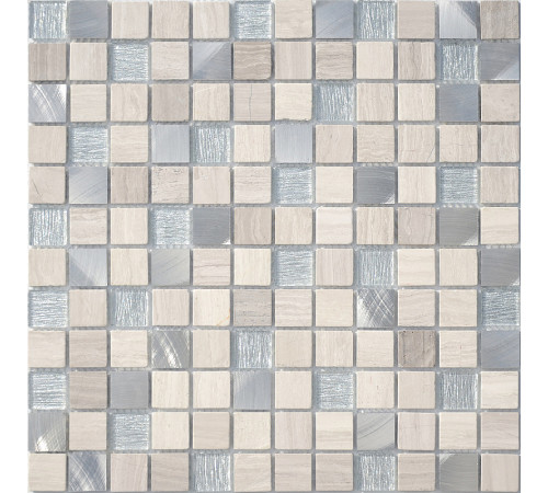 Мозаика Caramelle mosaic Silk Way Silver Flax 29,8x29,8 см