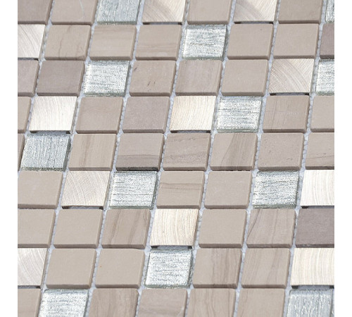 Мозаика Caramelle mosaic Silk Way Grey Velvet 29,8x29,8 см