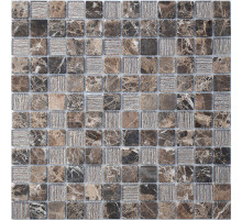 Мозаика Caramelle mosaic Silk Way Coffee Jute 29,8x29,8 см