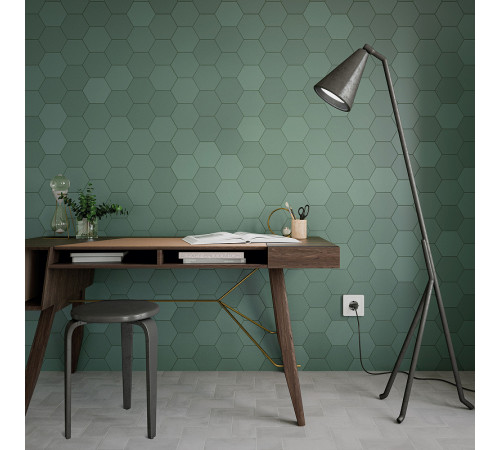 Керамогранит WOW Six Hexa Green 14х16 см