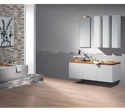 Керамическая плитка I.Tiles Souvenir Sostanza Grigio SOU26GR настенная 20х60 см