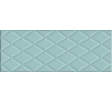 Керамическая плитка Kerama Marazzi Спига голубой структура 15140 настенная 15х40 см