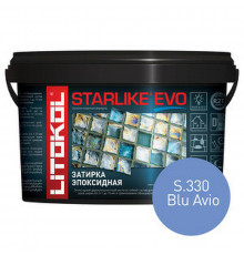 Эпоксидная затирка Litokol Starlike EVO RG/R2T S.330 BLU AVIO L0485340002 1 кг