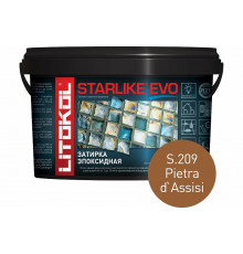 Эпоксидная затирка Litokol Starlike EVO RG/R2T S.209 P.ASSISI L0499210002 1 кг