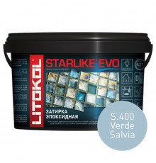 Эпоксидная затирка Litokol Starlike EVO RG/R2T S.400 VERDE SALVIA L0485370002 1 кг