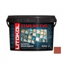 Эпоксидная затирка Litokol Starlike EVO RG/R2T S.580 ROSSO MATTONE L0485440003 2,5 кг