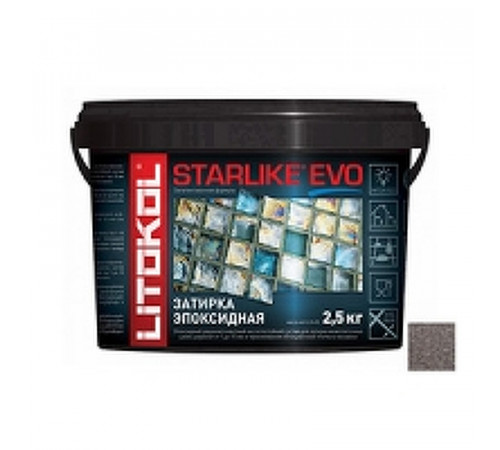 Эпоксидная затирка Litokol Starlike EVO RG/R2T S.230 CACAO L0485280003 2,5 кг