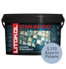 Эпоксидная затирка Litokol Starlike EVO RG/R2T S.310 AZZURRO POLVERE L0485320002 1 кг