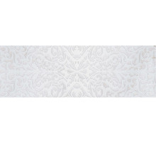 Керамический декор Gracia Ceramica Stazia white белый 01 30x90 см