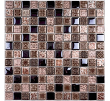 Мозаика Bonaparte Стеклянная с камнем Sudan 30х30 см