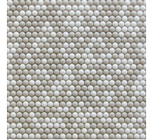 Мозаика Bonaparte Стеклянная Pixel cream 32,5х31,8 см