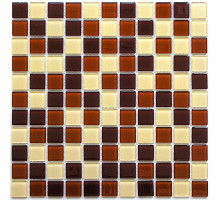 Мозаика Bonaparte Стеклянная Toffee mix 30х30 см