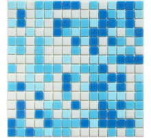 Мозаика Bonaparte Стеклянная Aqua 200 (на бумаге) 32,7х32,7 см