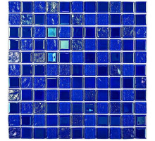 Мозаика Bonaparte Стеклянная Bondi dark blue-25 30х30 см