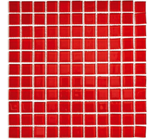 Мозаика Bonaparte Стеклянная Red glass 30х30 см