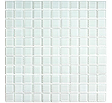 Мозаика Bonaparte Стеклянная White glass 30х30 см