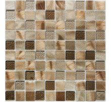 Стеклянная мозаика Bonaparte Titan Bronze 31,8х31,8 см