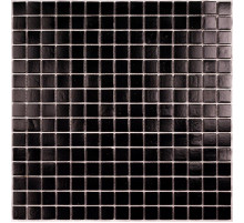 Мозаика Bonaparte Стеклянная Simple Black (на бумаге) 32,7х32,7 см