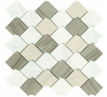 Керамическая мозаика Dune Stone Mosaics Kontrast 187956 27х28 см