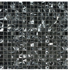 Каменная мозаика Orro Mosaic Stone Nero Marquina Pol. 4мм 30,5х30,5 см