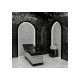 Каменная мозаика Orro Mosaic Stone Bianco Carrara pol. 7 мм 30,5х30,5 см