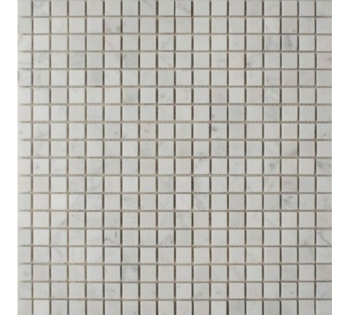 Каменная мозаика Orro Mosaic Stone Bianco Carrara pol. 4мм 30,5х30,5 см