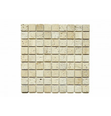 Каменная мозаика Orro Mosaic Stone Travertine Classic Tum. 7мм 30,5х30,5 см