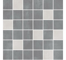 Керамическая мозаика Laparet Stream микс серая 29,7x29,7 см