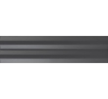 Керамическая плитка WOW Stripes Graphite Matt 108926 настенная 7,5х30 см