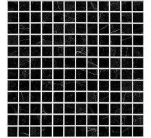 Стеклянная мозаика Vidrepur Supreme Marquina на сетке 31,7х31,7 см