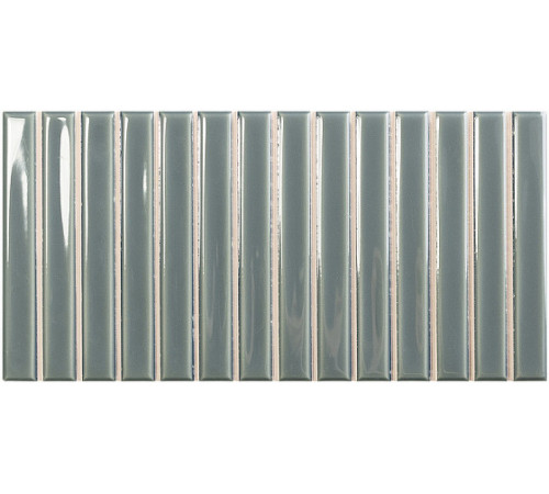 Керамическая плитка WOW Sweet Bars Mineral Grey 128699 настенная 12,5x25 см