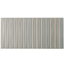 Керамическая плитка WOW Sweet Bars Grey Mat 128692 настенная 12,5x25 см