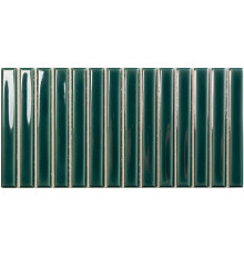 Керамическая плитка WOW Sweet Bars Royal Green 128702 настенная 12,5x25 см