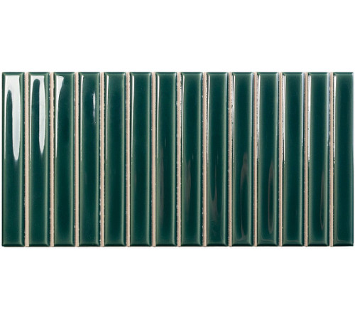 Керамическая плитка WOW Sweet Bars Royal Green 128702 настенная 12,5x25 см