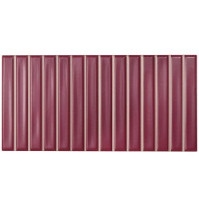 Керамическая плитка WOW Sweet Bars Berry Mat 128696 настенная 12,5x25 см