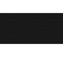 Керамическая плитка Laparet Tabu чёрный рельеф настенная br1020D195-2 30х60 см