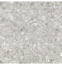 Керамогранит Pieza Ceramica Terrazzo серый неполированный TR016060N 60x60 см