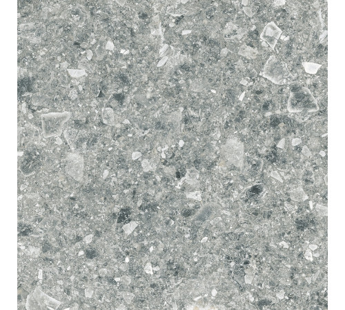 Керамогранит Pieza Ceramica Terrazzo темно-серый неполированный TR026060N 60x60 см